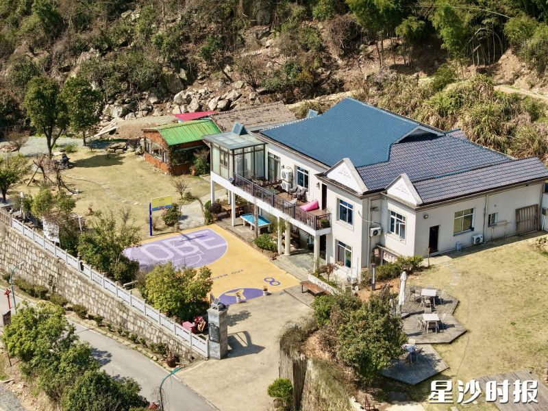 影珠山上桐乐民宿。福临镇供图