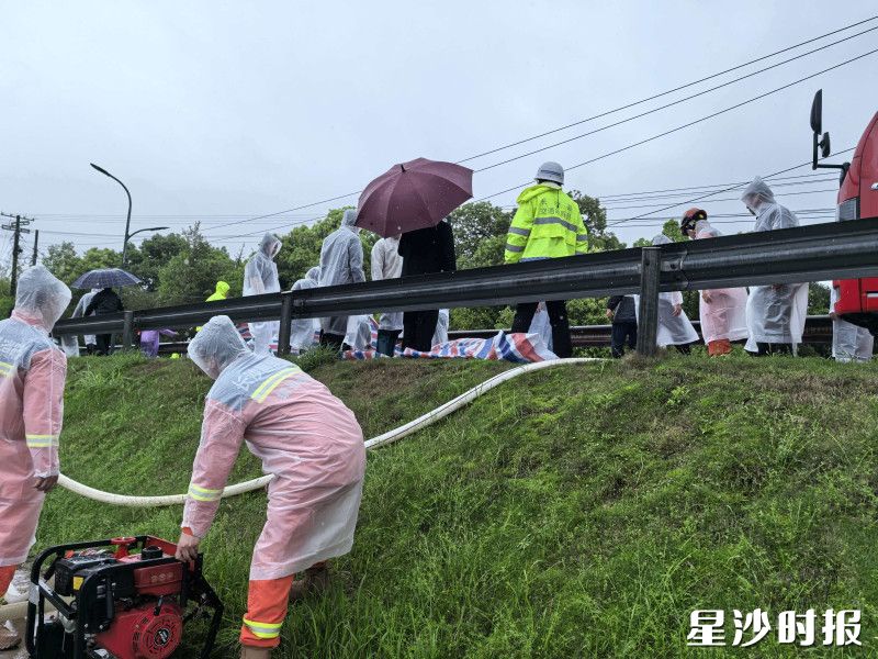 演练现场。均为县应急管理局供图