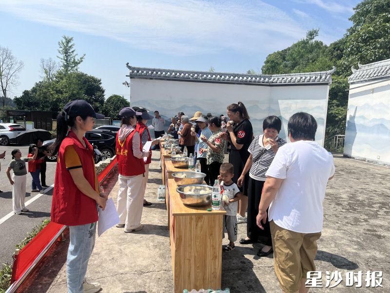 活动现场。安沙镇供图