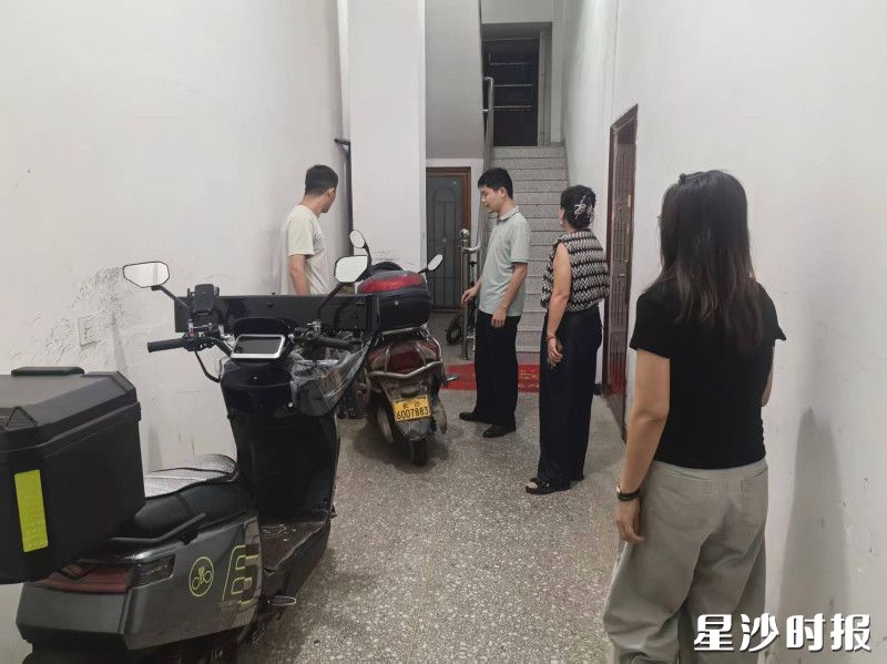 整治行动现场。安沙镇供图