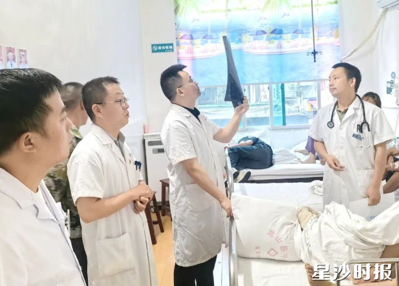 活动现场。均为长沙市中医医院（长沙市第八医院）供图