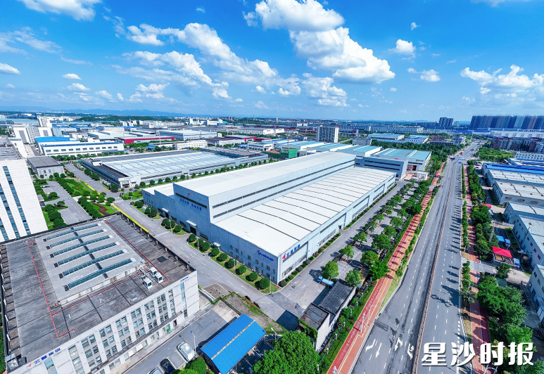 长龙街道辖区工业园。
