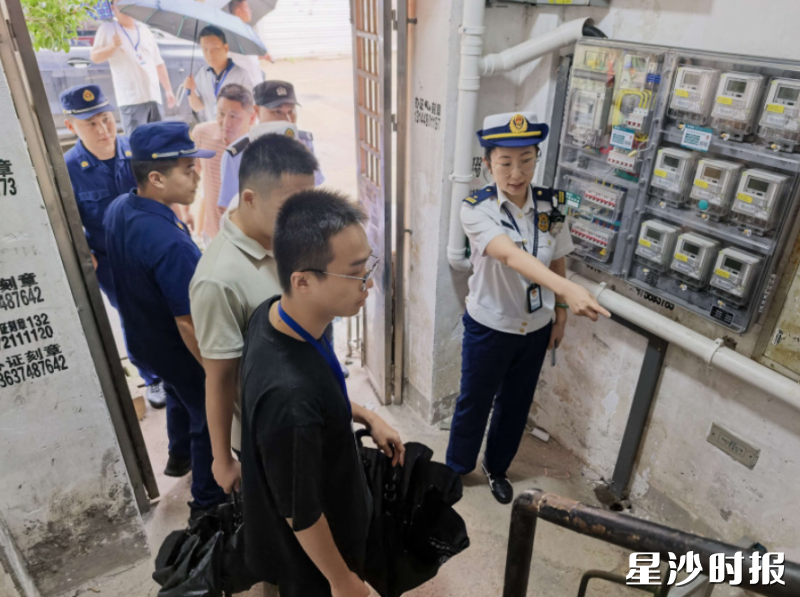 整治现场。县消防救援局供图