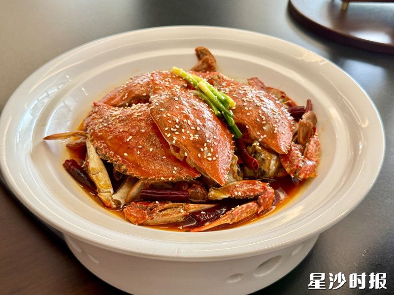 潭州农业口味虾酱炒出来的口味梭子蟹麻辣鲜香。 潭州农业口味虾酱炒出来的口味梭子蟹麻辣鲜香。