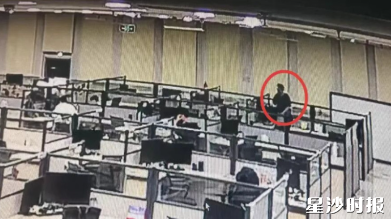 监控画面。县公安局供图 监控画面。县公安局供图