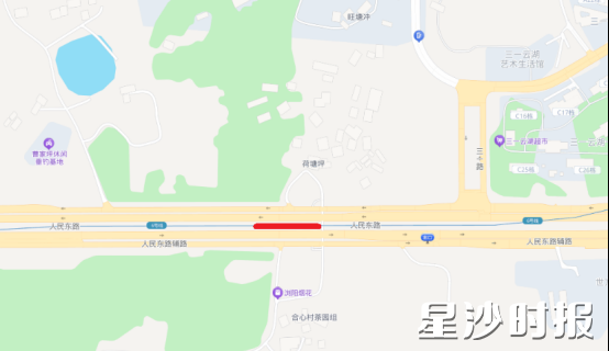 交通管制示意图。县公安局交管大队供图