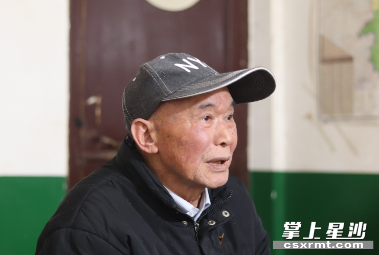 㮾梨老兵柳国金。均为赵佳慧摄