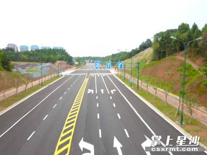 图为道路实景。项目供图