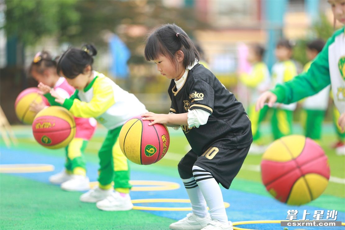 幼儿园篮球训练美篇图片