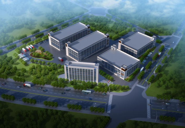 石墨烯智能供暖系统暨环保包装生产基地项目效果图.均为供图