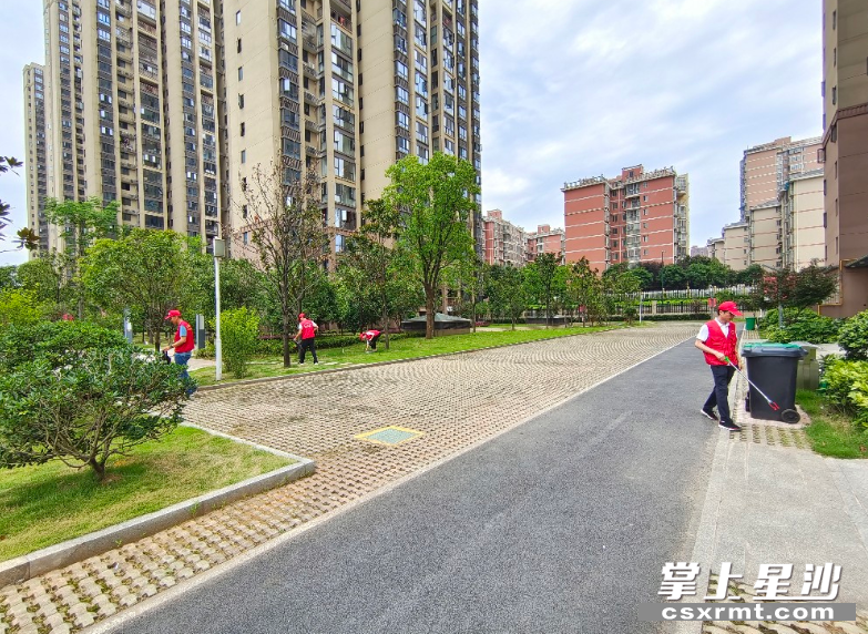县住建局党支部与物业企业党支部开展结对共建活动。