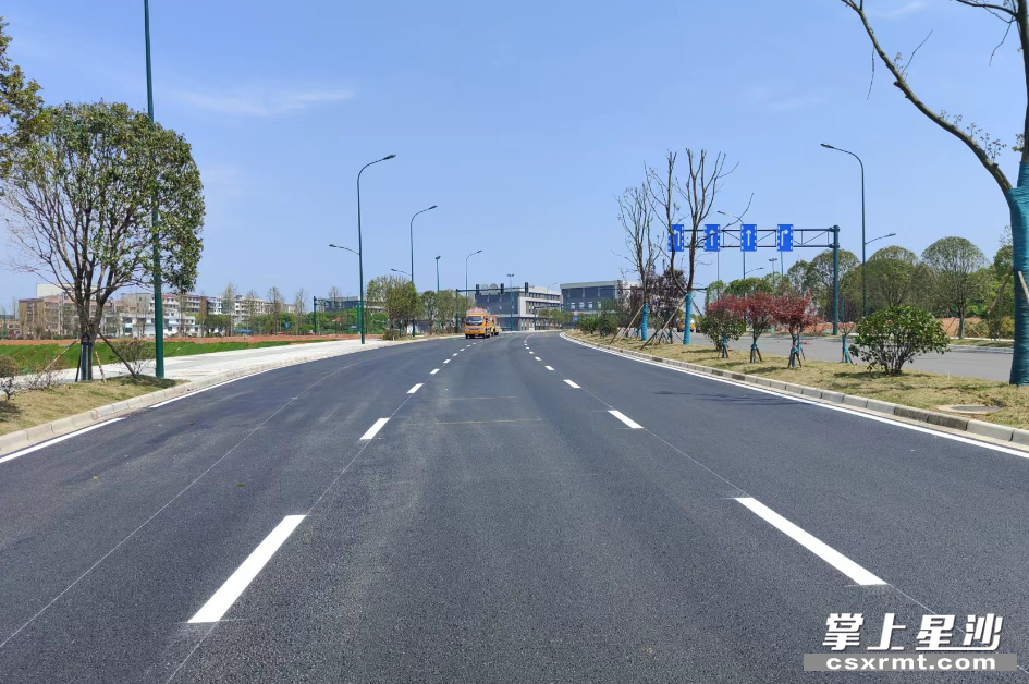 道路竣工验收，即将通车。临空集团 供图