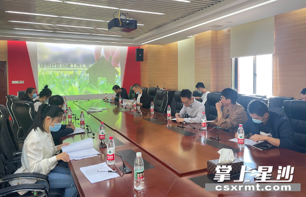 考评现场。长沙县住建局供图