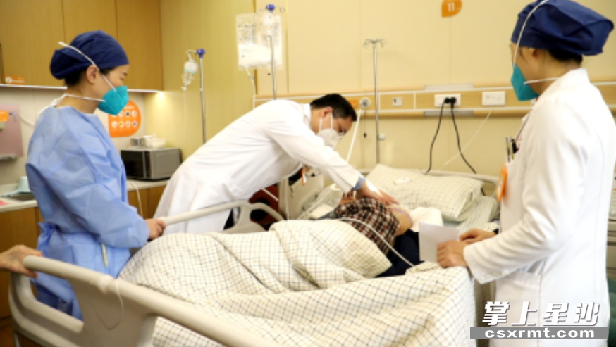 采用“5+3”多学科诊疗，湘雅博爱康复医院多举措保障新冠患者救治。医院供图