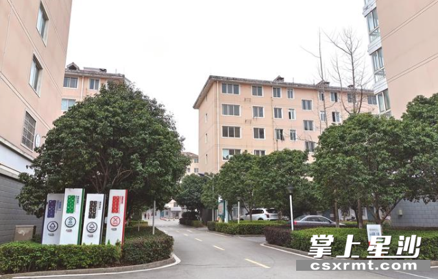 图为湘绣苑公共租赁住房小区。吴涛 摄