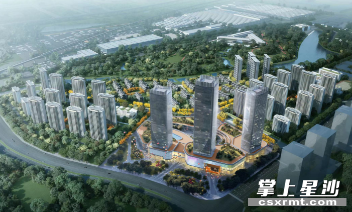 　　图为三一云谷项目效果图。
