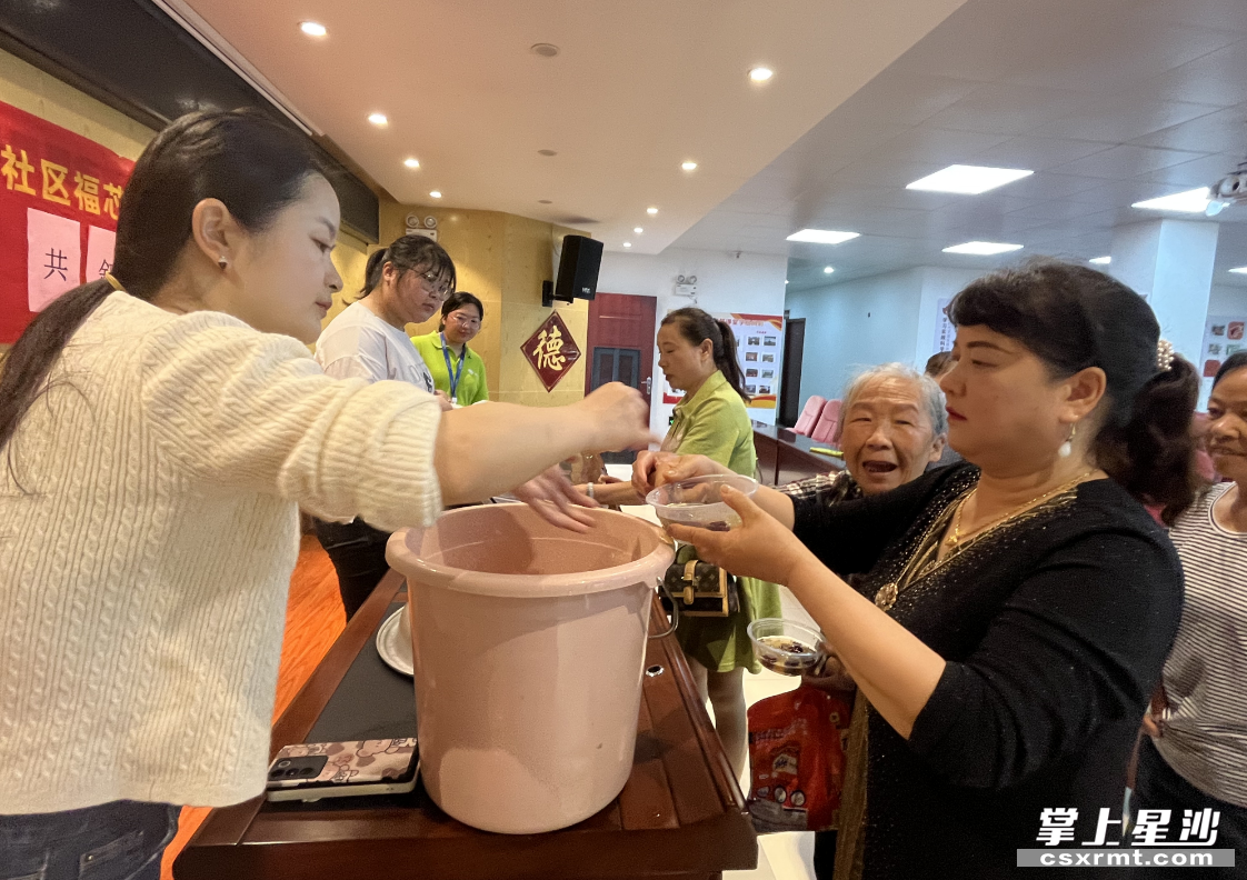 活动现场。街道供图