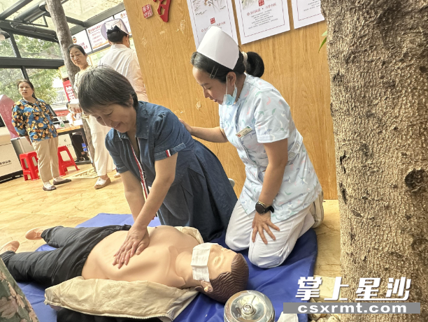 活动现场。 社区供图