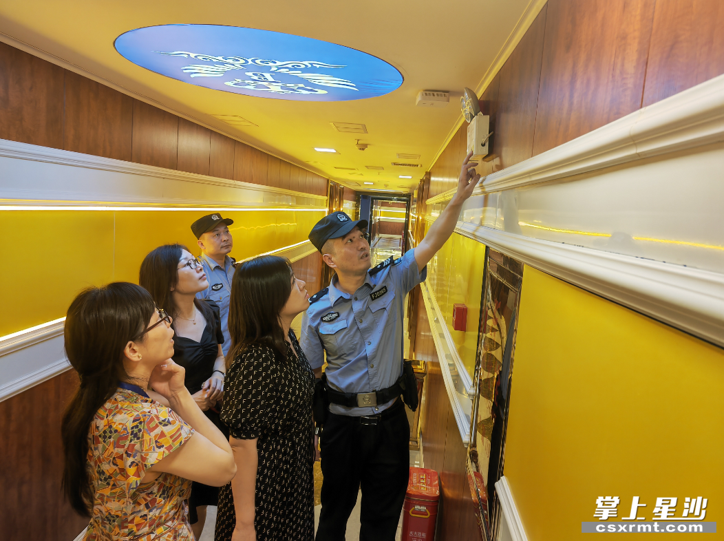 检测现场。街道 供图