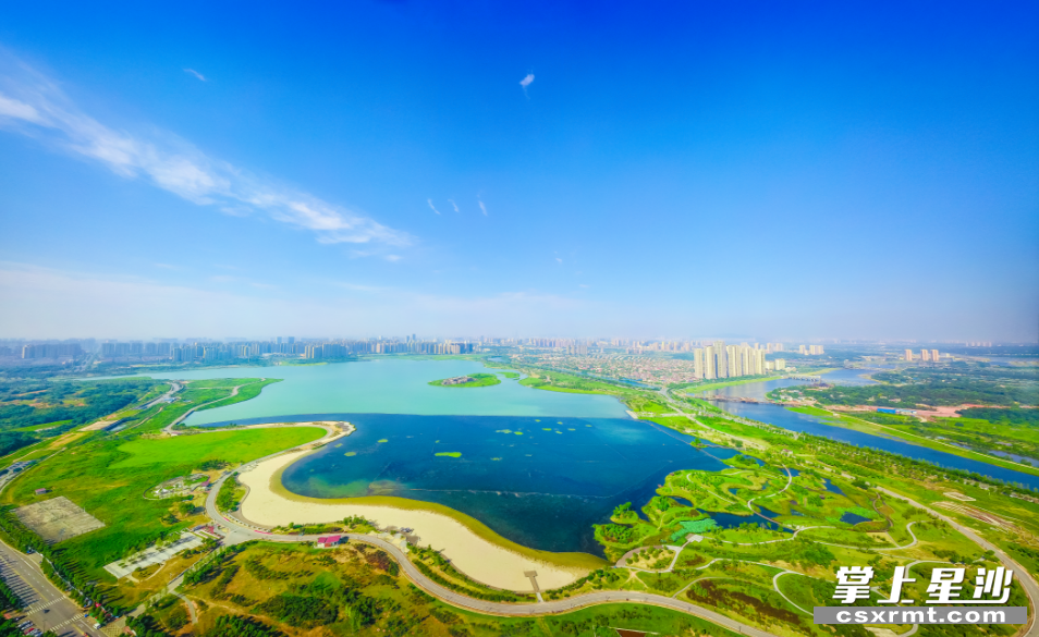 松雅湖国家湿地公园。均为章帝 摄