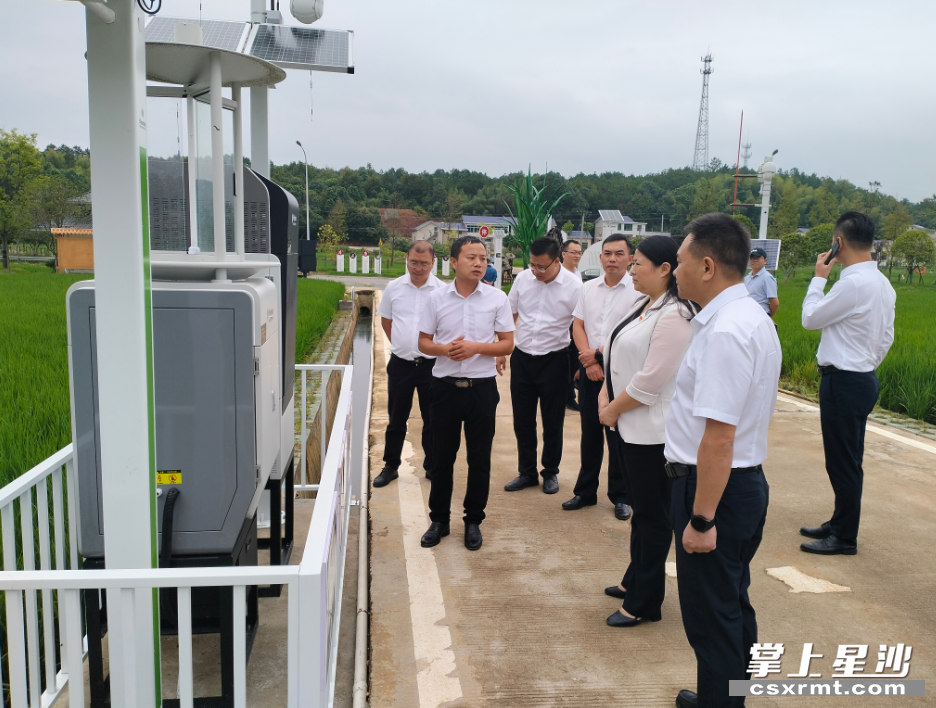 图为考察现场。均为县农业农村局 供图 图为考察现场。均为县农业农村局 供图