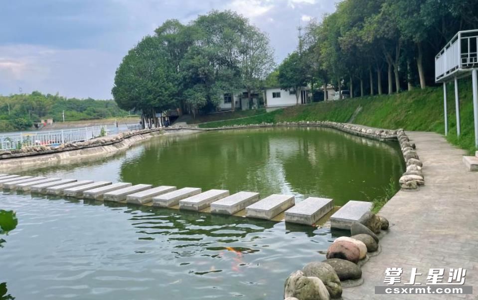 整治后，秀丽的山水环境。北山镇 供图