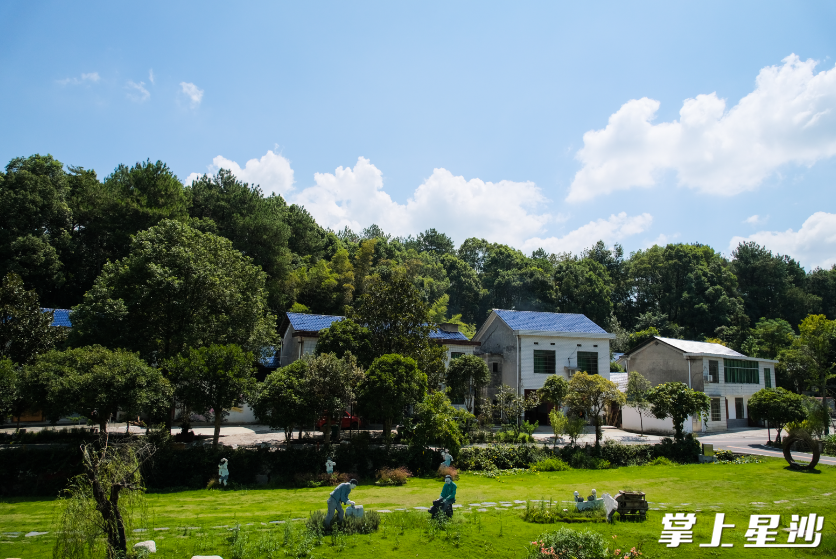 开慧镇开慧村余家坳宜居宜业和美乡村。李梦华 摄