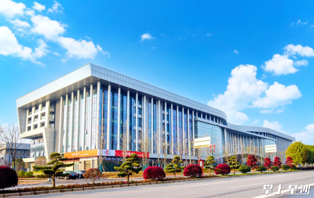 长沙自贸临空区进出口商品展示交易中心。均为长沙自贸临空区供图