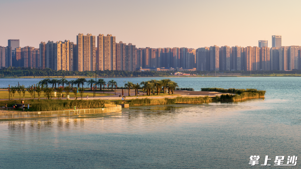 风景美丽的松雅湖。均为县文旅局供图