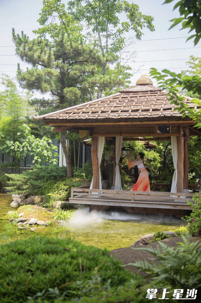 晴溪莊园，一步一景， 处处都透露出东方韵味。