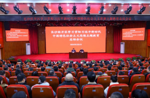 长沙经开区学习贯彻习近平新时代中国特色社会主义思想主题教育总结会议召开