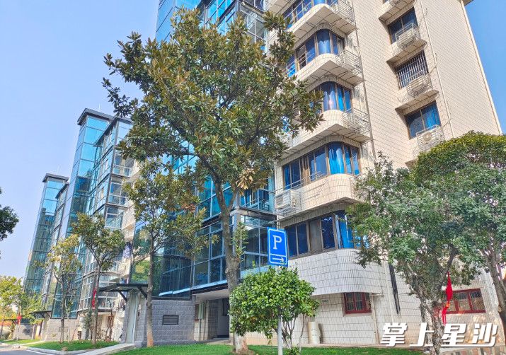楼栋装上了电梯，方便又舒心。