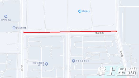 图为施工路段示意图。县公安局供图