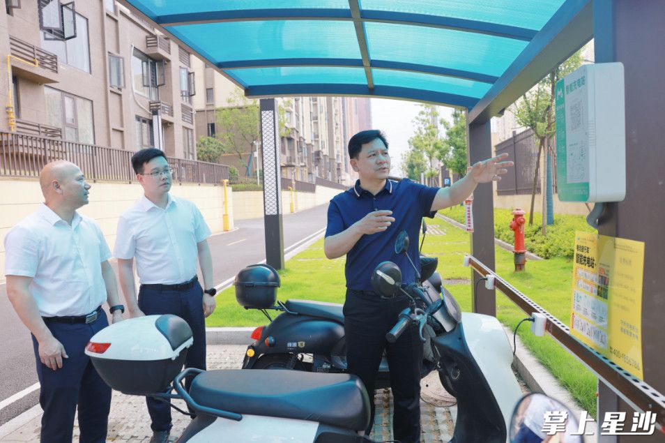 合能枫丹星悦小区督导现场。董坤 摄