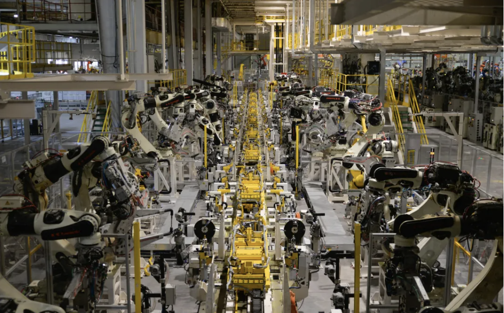 广汽埃安新能源车项目。