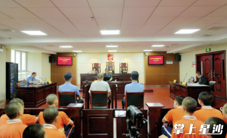 图为巡回审判庭审现场。盛磊 摄