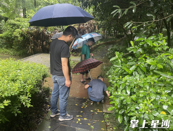 县住建局对建筑工地和混凝土行业开展雨季汛期防汛安全排查。