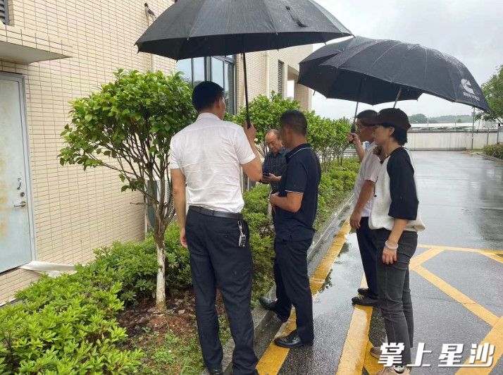 对公租房项目防汛备汛工作进行督导。