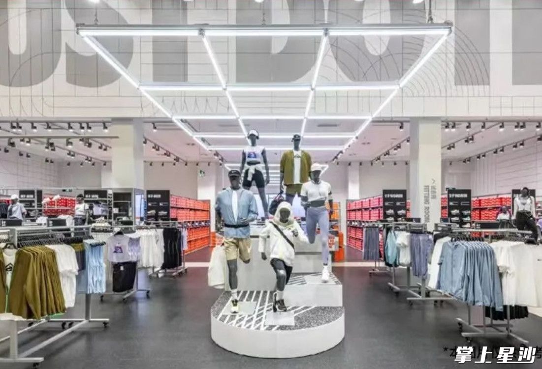 NIKE优选体验店。企业供图