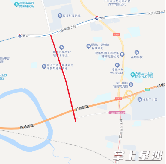 交通限制道路示意。县公安局供图