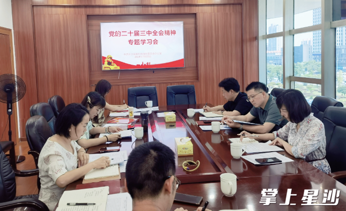 会议现场。长沙县委编办供图