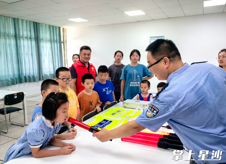 安全教育活动现场。