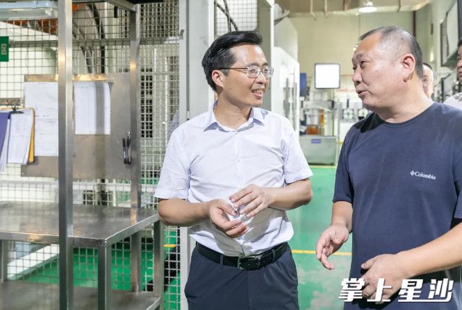 蒋红波调研恒枫食品。