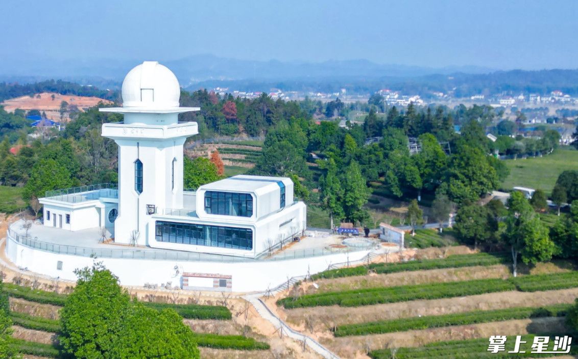 金井镇以项目为王，积极推动“金字项目”茶观天象“天文台建设。