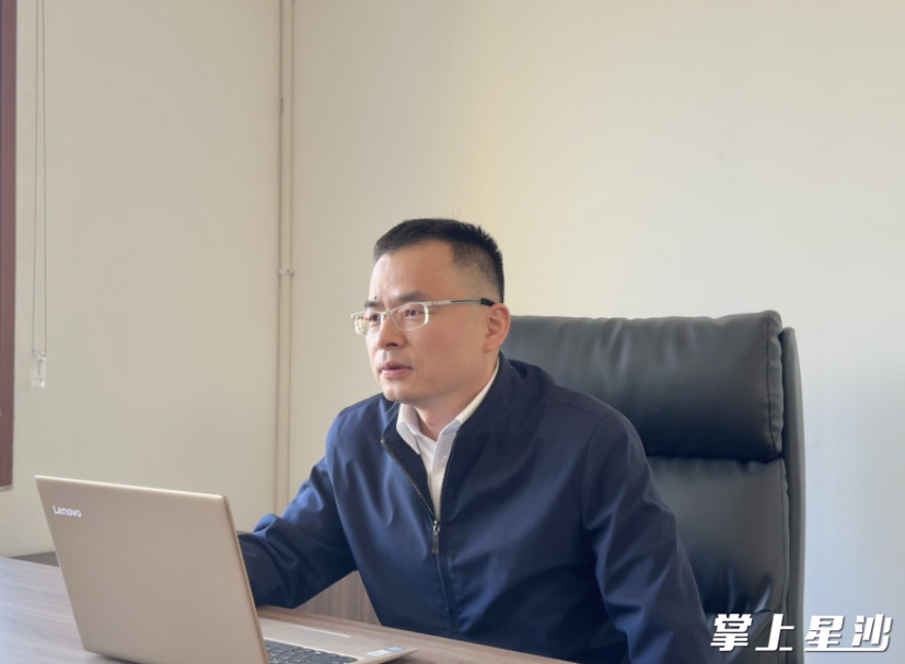 长沙县人大代表熊壮。龙慧玲 摄