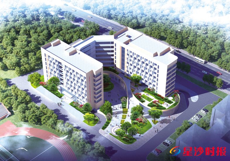 　　图为长沙师范学院学前教育与儿童发展融合创新实训中心效果图。安沙镇供图