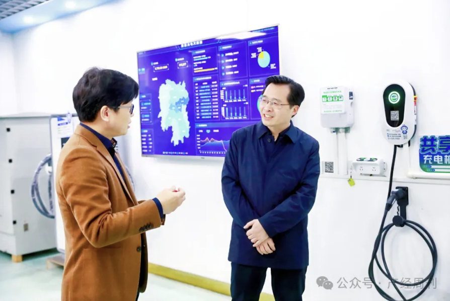 长沙恒电聚能电子科技有限公司调研现场。