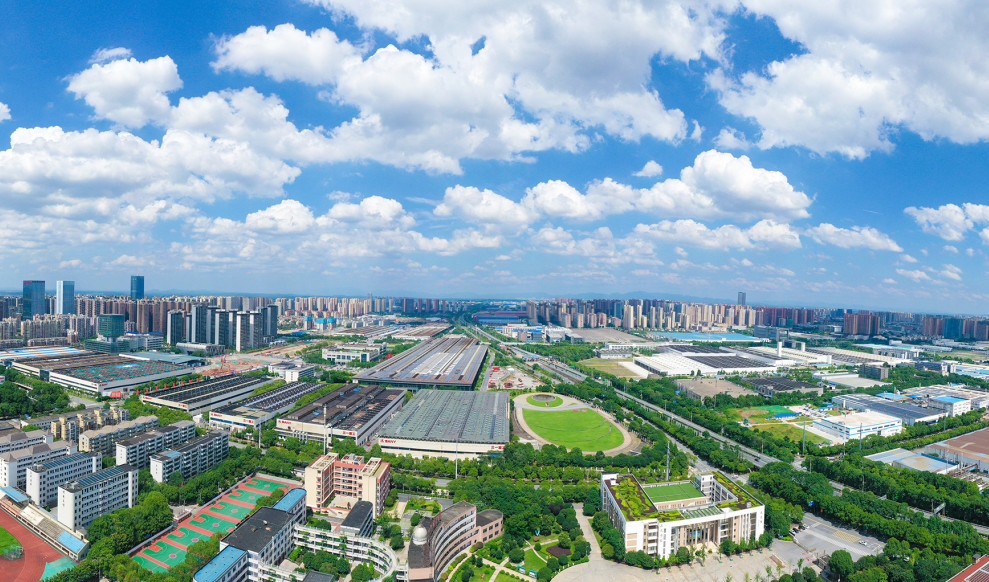 长沙经开区大景图。