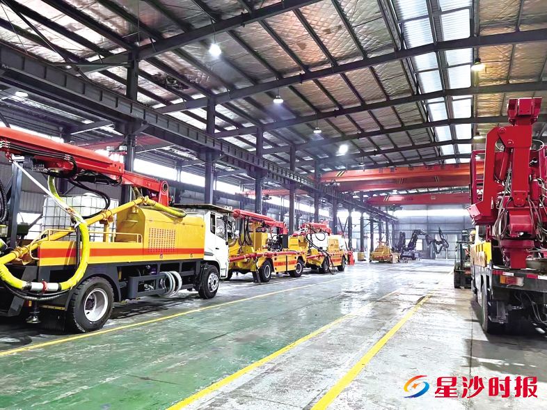 　　成都锐龙隧安装备生产基地及研发中心项目落地长沙县，预计2025年下半年启动建设，2026年上半年建成投产。图为锐龙隧安智能科技有限公司厂房。企业供图