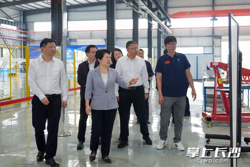 湖南东吉龙航空科技有限公司调研现场。